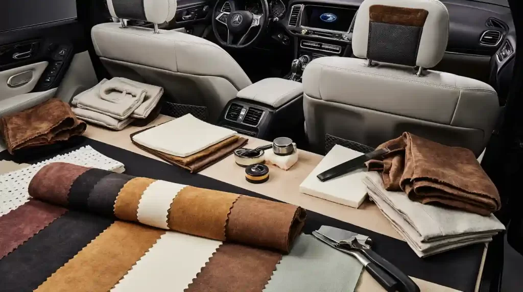 rénover le plafond d'une voiture ancienne